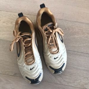 Nike Air Max, gold, men’s size 8